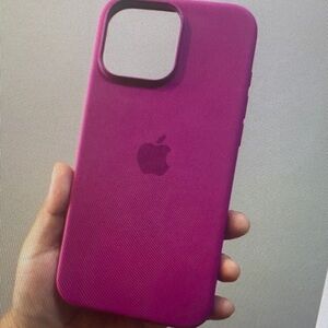 Apple Fuchsia iPhone Case